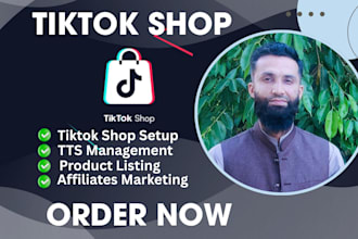 set up tik tok shop, tiktok affiliates and tiktok shop marketing