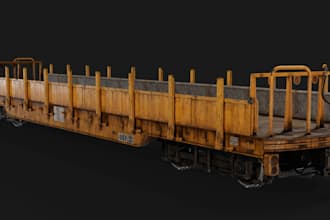 do high quality hard surface model with stunning textures and renders