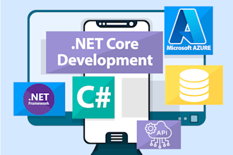 develop scalable dotnet core restful apis and net core backend services