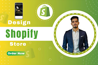 build shopify store or dropshipping ecommerce store