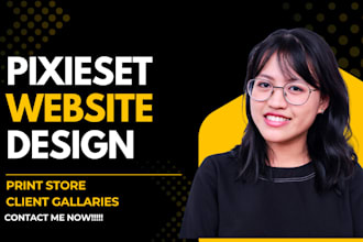 pixieset photography website, smugsmug website, print store, booking photography