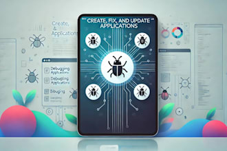 create, fix, update your python, django, java, javascript, wordpress, flask app