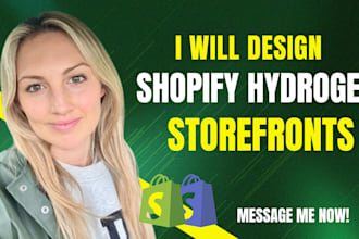 build, create shopify store, shopify hydrogen, store front, liquid coding