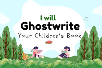 ghostwrite a custom children story with engaging characters