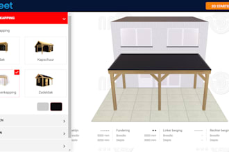 create 3d interactive product configurator on webgl, threejs, vectary