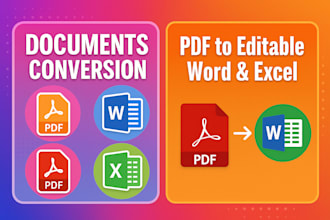 convert PDF to word or word to PDF and fix errors