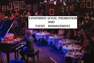 do event setup event management event planning, ticket, seminar concert webinar