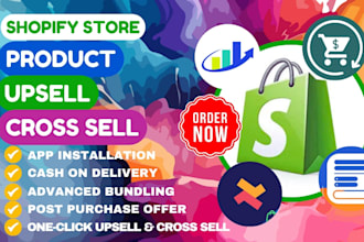 do shopify store product upsell crosssell reconvert selleasy releasit incart app
