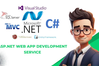 develop asp dot net or asp net mvc web application