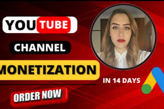 do organic youtube channel promotion and monetization
