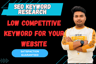 provide SEO blog keyword research and competitor analysis for blog posts