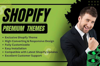 deliver top quality premium shopify themes for your store
