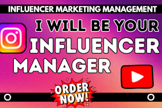 influencer manager outreach marketing campaign negotiate and brand collaboration