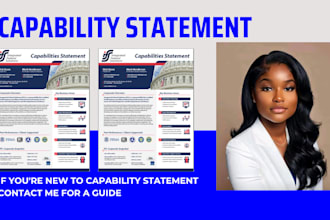 design government capability statement, capability statement design