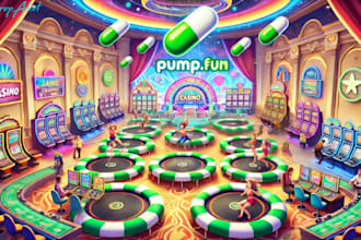 do crypto promotion, pump fun promotion, to reach 100 percent pinksale