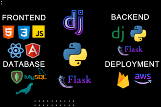 be your python, django, flask developer