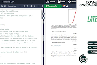 convert ms word file to latex format