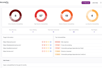 produce expert vulnerability assessment reports for your website using acunetix