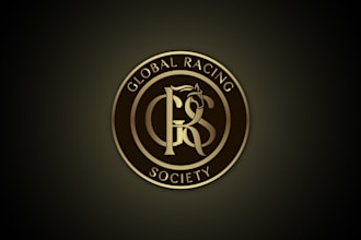 do luxury racing logo design sleek, powerful, and exclusive