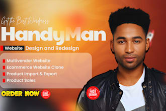 design professional booking websites for cleaning and handyman services