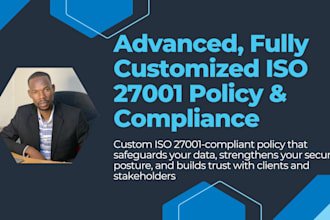 develop a custom iso 27001 compliant policy