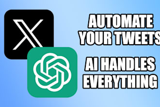 create an ai agent which will post on x for you