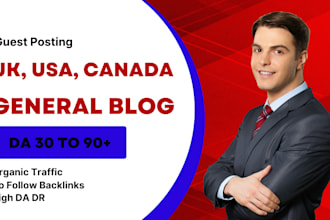 do guest posts on UK, USA, canada, and general blog sites