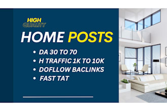publish home improvement guest post on home blogs with dofollow links
