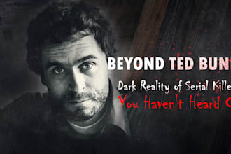 create true crime youtube video thumbnail designs in 3 hours
