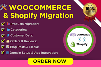 migrate wordpress to shopify, shopify to wordpress and shopify migration expert