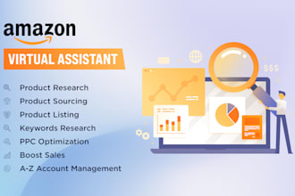 be your expert amazon virtual assistant, product research and sourcing