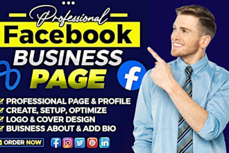 create and setup facebook,instagram business page