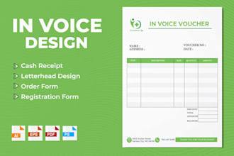 design receipt memo order form business invoice letterhead
