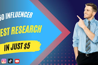 do outreach, research, and instagram influencer marketing