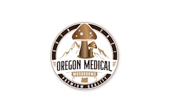 design a premium oregon medical mushrooms logo your brand