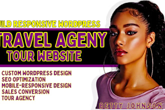 wix travel website, travel agency website, tour agency website booking website
