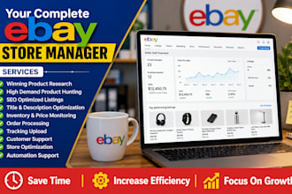 manage and automate your ebay dropshipping store for consistant sales