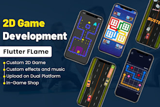 flutter developer for custom 2d game development with flutter flame engine
