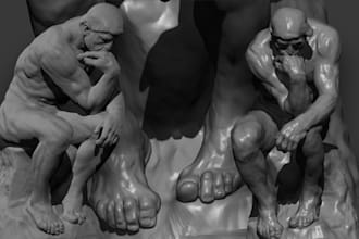 do zbrush sculpting for jewelry and custom sculptural items