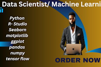 do machine learning, deep learning, data science in python r