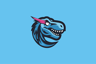 design logo mascot in mrbeast style
