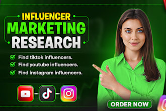 find the best instagram, tiktok, and youtube influencer for influencer marketing