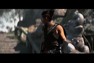 do 3d modelling in blender, game character unreal engine,metahuman,zbrush