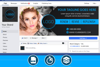 design facebook cover free profile picture