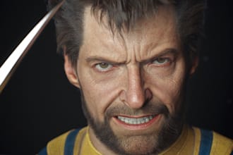 3d hyper realistic human character modeling metahuman game avatar animation