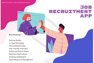 build job portal app, job board app, job portal website, job finder app