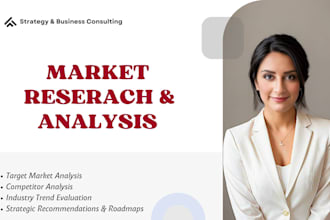 custom market research trends, competitors, and insights