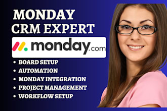 setup monday crm clickup  hubspot zapier workflow automation and integration