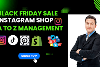 grow and manage your instagram shop, theme page and brand