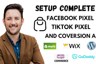 setup your tiktok pixel, meta facebook pixel shopify, google analytics 4 tag